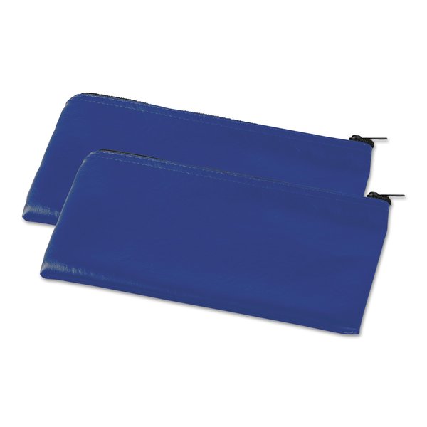 Universal Zippered Wallets/Cases, 11 x 6, Blue, PK2 UNV69020